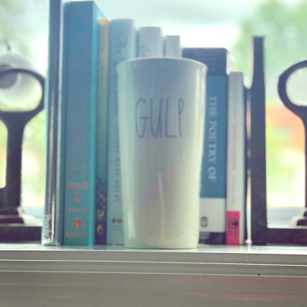 Rae Dunn LL Travel Tumbler “GULP”